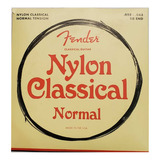 Cuerdas Fender 100 Clear Classical Nylon 28-43 Tie End