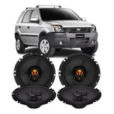 Kit 4 Alto Falantes Jbl 6 Poleg 200w Para Ecosport 2007 2008