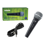 Microfono Shure Sv100 Estudio De Mano Original Cable Sv-100