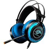 Headset Gamer K-mex Ars9 - Led Rgb - 3.5mm E Usb - Ar-s9300