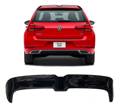 Spoiler Para Volkswagen Golf Tsi 2015-2020  Tipo M