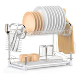 Lavavajillas. Dish Drying Rack, Ispecle 2-tier. Cocina.