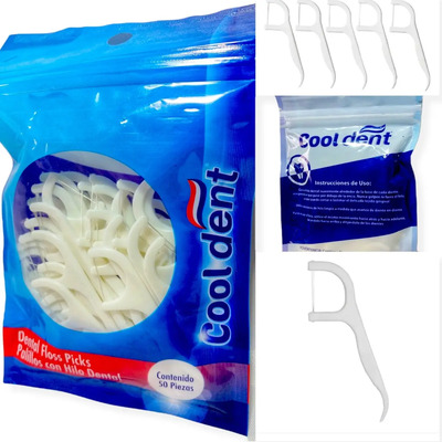 Palillo Monda Dientes Hilo Dental Limpia Lengua Encías Dient