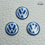 Emblema Llave Control Jetta Polo Golf Gol Beetle Bora 3 Pzs