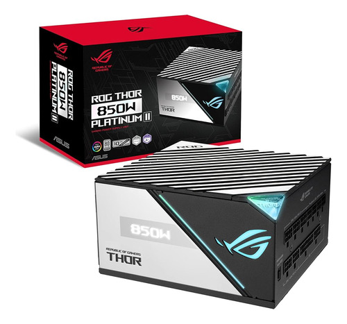 Asus Rog Thor 850w Platinum Ii (fuente De Alimentación Total