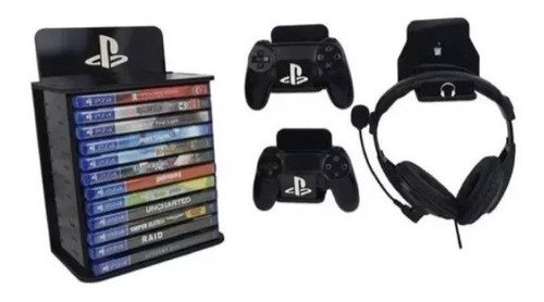 Suporte Games E Controle Ps4 Varias Cores