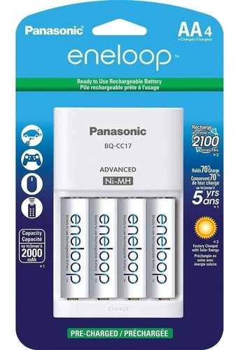 Baterías Recargables Panasonic 2000