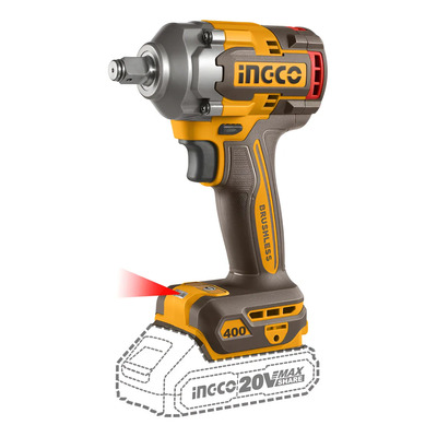 Llave De Impacto 20v M1\u002F2 400nm Brushless Ingco Uciwli2040 | Envío gratis