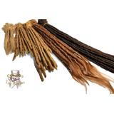 Rastas Dreadlocks Extensiones 5unid 10 Cm- Sinteticas Medium