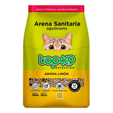 Arena Antibacterial Aglutinante Topk9 10kg Limón. Np