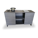 Credenza Milan Mueble De Oficina 2 Puertas 120x42x72