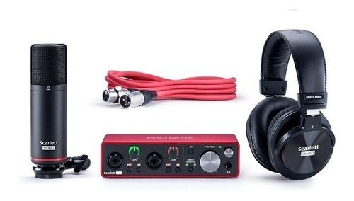 Kit De Grabacion  Focusrite Scarlett 2i2 Studio Premium 3 G