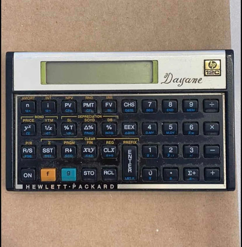 Calculadora Hp 12c Usada