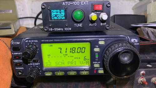 Icom Ic 706 Mk2g Y Sinto Automatico