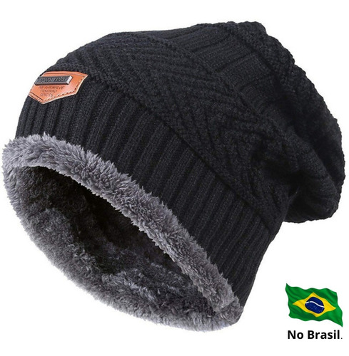 Toca De Frio Masculina Com Forro Peluciada Alta Qualidade