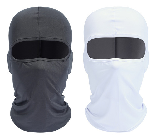 2 Pack Full Balaclava Pasamontañas De Licra Bandana Mota