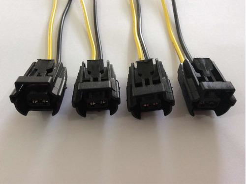4 Pzs Arneses Conectores De Inyector Vw Jetta A4 1999 A 2015