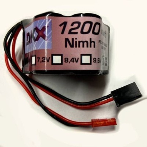 Pack Nimh De 6v 1200mah Para Automodelos Pr098 Tipo Piramide