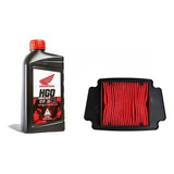 Kit Service Honda Wave 110 Filtro Aire + Aceite Honda Hgo