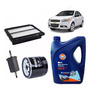 Kit De Filtros X3 + Aceite Wolver 10w40 Chevrolet Aveo 1.6 Chevrolet Aveo