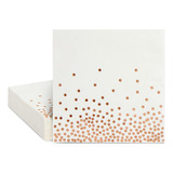 Servilletas Juvale, De Papel A Lunares, 16,5 X 16,5 Cm, 50..