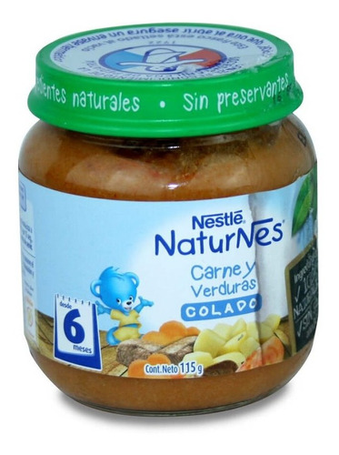 Colado Nestle Carne Y Verduras 115gr(2 Unidad)super