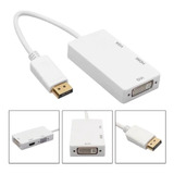 Convertidor Displayport A Hdmi Vga Dvi Hembra, 