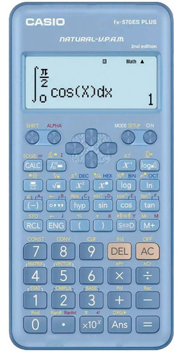 Calculadora Cientifica Casio Fx 570 Es Plus / La Plus Azul