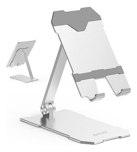 Boyata Soporte Para Tablet Aluminio Ajustable Y Plegable