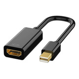 Cable Adaptador Mini Displayport A Hdmi 4k Full Hd Negro