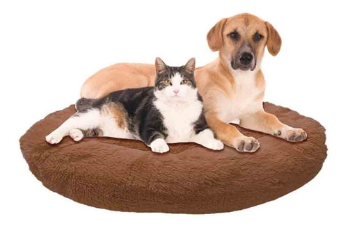 Cama Café Relajante Para Mascotas Consentidas, Perros/gatos.