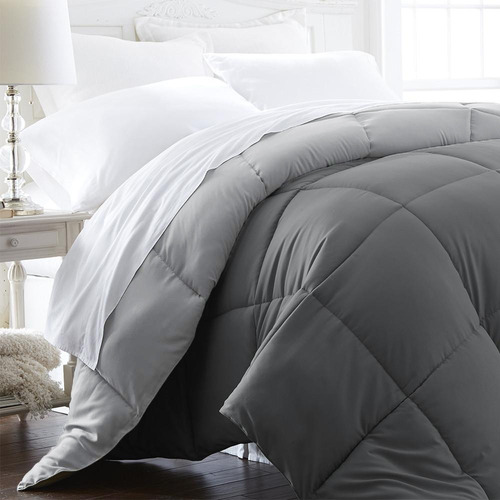 Acolchado Edredon Reversible Simil Plumon Duvet 1 1/2 Plazas