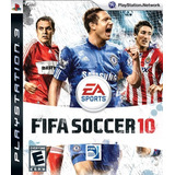 Jogo Fifa Soccer 10 2010 Playstation 3 Ps3 Futebol Míd Físic