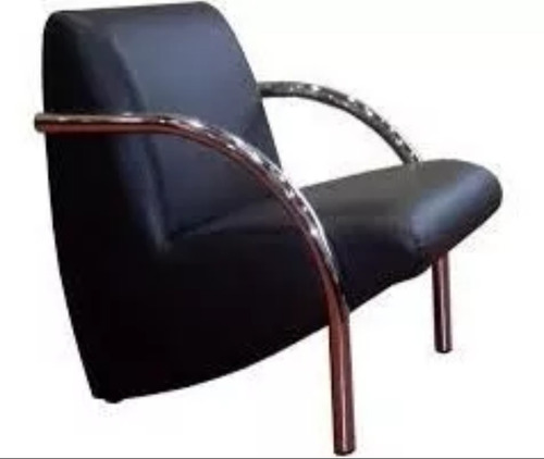 Sillón Moderno 1 Cuerpo Brazos Cromado. Ultima Unidad! Ofert