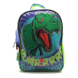 Mochila Espalda Jardin 12puLG Dinosaurio Con Sonido Manias