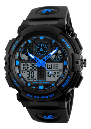 Reloj Deportivo Gadnic Digital Malla Ajustable + Cronógrafo