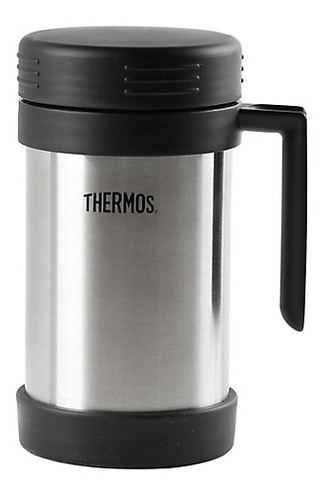 Termo Comida 500ml Acero Inox - Thermos Color Plateado