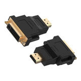 Ficha Adaptador Dvi Hembra 24+1 A Hdmi Macho Alta Definicion