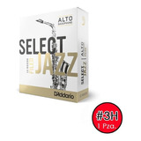 Caña No. 3h (1 Pza) Para Sax Alto  Select Jazz  Rico Rsf10as
