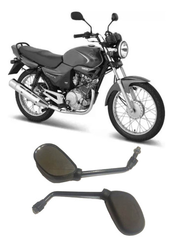 Juego Espejos Modelo Mini Moto Yamaha Ybr 125 Pro Tork