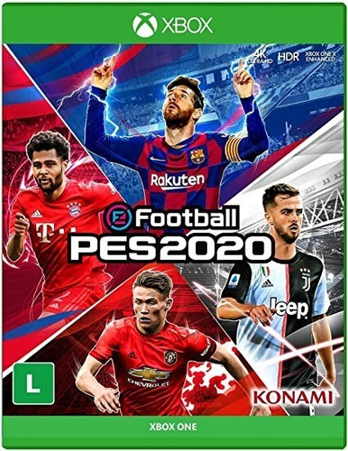 Pro Evolution Soccer 2020 Pes Xbox One Midia Fisica Usado
