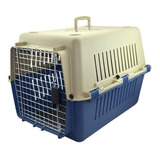 Transportadora Perro Gato Mediana Spc-04 Puerta Metal Sunny