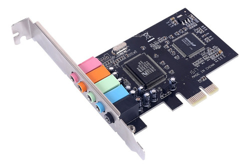 Tarjeta De Sonido Pci-e Cmi8738 5.1 Canales Pci-e Ordenador