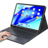 Funda Teclado + Touchpad Para iPad Pro 11 4ta M2, 3ra Gen.