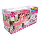 Barbie Dream Camper 60 Accesorios 120cm Mattel Cd