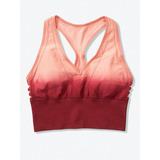 Sport Bra Victoria's Secret Pink  Top Depotivo Talla M