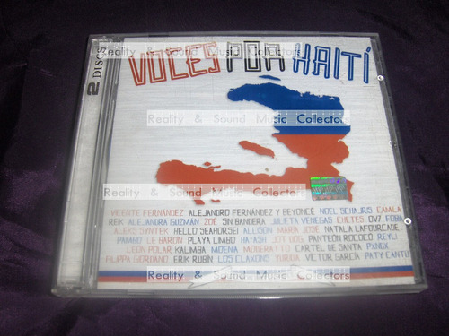 Voces Por Haiti Cd Doble Venegas Rococo Fobia Syntek Yuridia