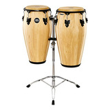 Set De Congas Meinl Marathon Classic Con Soporte, Acabado Na