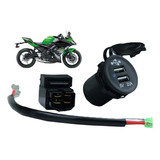 Cargador Usb De Motocicleta Para Kawasaki Ninja 400 Ninja650