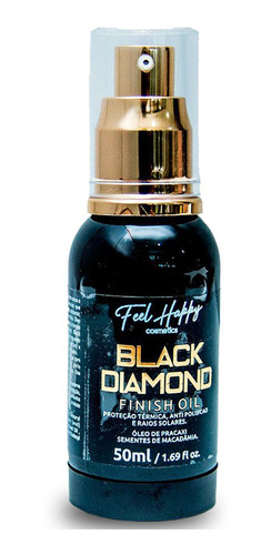 Finalizador Black Diamond  Oil 50ml Feel Happy Cosmetics